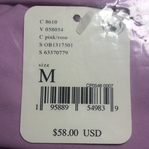 NWT Free People (Movement Collection) Flipping Out cami, size M, lilac-lavender - Picture 6 of 7